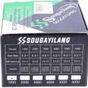 Sougayilang Fishing Reel, 5.2:1 High Speed Spinning Reel, Lightweight 11+1BB Ultra Smooth for Saltwater or Freshwater,1000-6000 Series