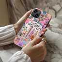 Esdot Cute Case for iPhone 15 Plus,Compatible with Magsafe,Trendy Floral