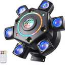 Moving Head Dj Lights for Parties, Disco Stage Lights 7-in-1 LED RGBW 6 Arms with Mixed Lighting Effects,DJ Stage Lighting for Party Disco Club Wedding Bar