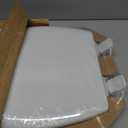 Mayfair NextStep2 Toilet Seat with Built-In Potty Training Seat, Slow-Close, Removable that will Never Loosen, Elongated, White