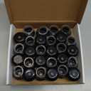 GICUNK Chair Leg Floor Protectors for Hardwood Floors and Carpet GICUNK Silicone Covers to Protect Wood Tile Floors Chair Sliders Non Slip Reduce Noise 28 Pcs Clear Round S Fit:1/2"~13/16"