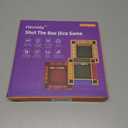 1-4 Players Shut The Box Dice Game, Traditional Wooden Pub Bar Board Game, Family Classics Tabletop Version Games for Classroom, Party, or Pub