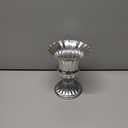 Amosfun Metal Urn Planter Grecian Vase Flower Arrangement Pot for Wedding Table Centerpiece Metal Urn Pot 6.3 Inch Tall