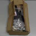 WellMade Heavy Duty Self-Locking Gate Latch for Wooden Fence, Post Mount Automatic Gravity Lever Door Latches for Garden Outdoor/Pool Gate, Metal Gates Vinyl Fence Gate Lock, Black Finish with Screws