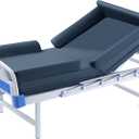HOMBYS Waterproof Hospital Bed Mattress Cover with Built-in Side Guards, Mattress Protector with Fall Prevention Edge for Elderly Safety, Compatible with Standard 36"x76" Hospital Beds (Cover Only), 80" × 36" × 6"