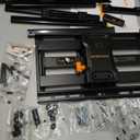 Perlegear UL Listed Full Motion TV Wall Mount for 42-90 inch TVs up to 132 lbs, TV Mount with Dual Articulating Arms, Tool-Free Tilt, Swivel, Extension, Leveling, Max VESA 600x400mm, 16" Studs, PGLF8.