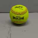 Rawlings | Official Dream Seam Fastpitch Softballs | 12" USA/ASA | Synthetic Cover C12RYSA |
