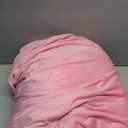 Velvet Plush Shaggy Duvet Cover Set,Luxury Ultra Soft Fluffy Duvet Cover Set,Winter Fuzzy Duvet Cover Set, (1 Faux Fur Duvet Cover +2 Faux Fur Pillow,King,Gentle Pink)