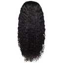Deep Wave Lace Front Wigs Human Hair Lace Closure Wigs for Black Women Wet and Wavy Lace Frontal Wigs Glueless Wigs, 28 Inch