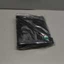 Amazon Basics Lightweight Super Soft Easy Care Microfiber 3 Piece Bedsheet Set with 14-Inch Deep Pockets, Twin XL, Black, Solid