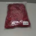 Women's Off The Shoulder Embroidered Lace Maxi Wedding Dress Boho Wedding Guest Formal Party Maternity Photoshoot Dresses (Red, XXL)