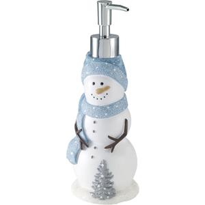 Avanti Linens - Lotion Pump/Soap Dispenser, Guest Bathroom Essentials, Holiday Home Decor (Frosty Friends Collection)