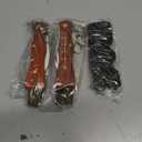 2 Pack Mushroom Knives with Brush & Knife Sharpener, Folding Pocket Knife with Wood Handle for Men Women, Foraging Kit for Outdoor Camping