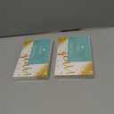 Pack of 2 T MARIE 50 Happy New Year Postcards - Faux Gold Confetti Post Cards Set for New Year’s Day 2025-2026 Bulk Thank You Notes for Family, Business, Clients, New Years Eve Party Invitations and More