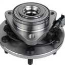 Autoround 515066 Front Wheel Bearing Hub Assembly Compatible Nissan Titan Pathfinder Armada, Infiniti QX56, for 2004 2005 2006 2007, 6 Lugs W/ABS