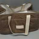 Baby Diaper Caddy Organizer with Portable Changing Mat - Teddy Fleece Diaper Organizer for Changing Table - Basket for Changing Essentials - Baby Essentials Organizer with Removable Dividers, 4/ Taupe Diaper Caddy with Changing Pad