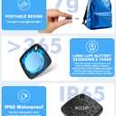 Air Tags for Android,Air Tags-4 Pack Android,2 Year Battery Life,Air Tracker Tags with 4 Case,Google Find Trackers for Google'S Find Hub App,IP65 Waterproof Luggage Tracker for Keys,Wallets,Suitcases