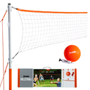 Franklin Sports Volleyball Set with Portable Net + Ball - Starter