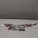 WISEUP 4-Piece Pry Bar Set8",12",18",24" Heavy Duty Crowbar with Thicker Strike Caps for PryingDemolitionAutomotive Mechanic Hand Tools