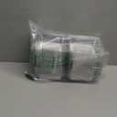 100 Count Clear Plastic Containers with Lids for Food, Thickened Disposable Sandwich Containers Clamshell Boxes for Cake Slice, Dessert, Hamburger, Salad, Pastry, Fruits, Takeout Tray