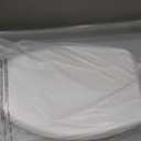 Bemis 7300SLEC Slow Close Toilet Seat, Easy Clean Hinges and Durable Plastic Seat, Made in USA, Elongated, White