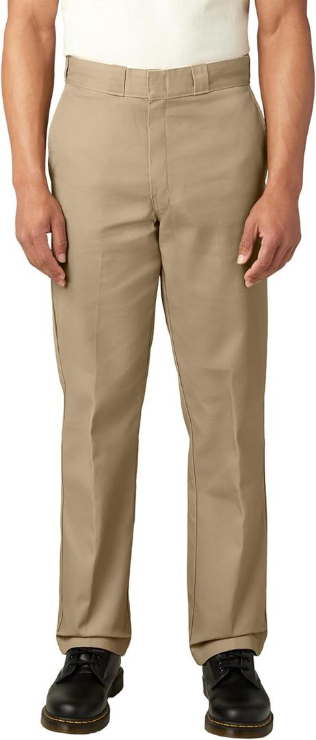 Dickies Mens Original 874 Work Pants (32W x 32L, Khaki)