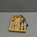 Grarain Busy Board for Toddlers - Montessori Educational Toy for 1-3 Year Old Boys & Girls | Travel-Friendly Sensory Learning Activity | Ideal for Kids with Autism(Clocks Busy Board), Busy Board V2