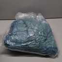 Blue Microfibre Cloths for Cleaning, Drying, Dry Use  21 microfibers 30x20inch
