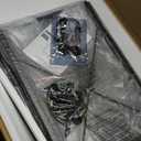 GYIIYUO TV Stand with Fabric Drawer - Entertainment Center and Industrial TV Console Table with Open Storage Shelves for Living Room, Bedroom - 55.1" Rustic Brown