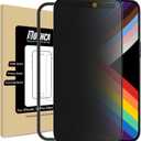 Mothca Matte Privacy Screen Protector for iPhone 15 Pro Max[6.7 inch] with Easy Installation Tool, Anti Spy Anti Glare Full Coverage Tempered Glass Film, Anti-Fingerprint, Case Friendly Smooth as Silk