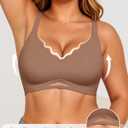 Vertvie Seamless Jelly Bras for Women No Underwire Supportive, XX-Large