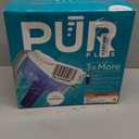 PUR Plus 11-Cup Water Pitcher, 1 Lead-Reducing Filter, Cleaner, Great-tasting Water, Dishwasher Safe, Powerful Filtration, Filter Change Light Indicator, LockFit Cap Design - White