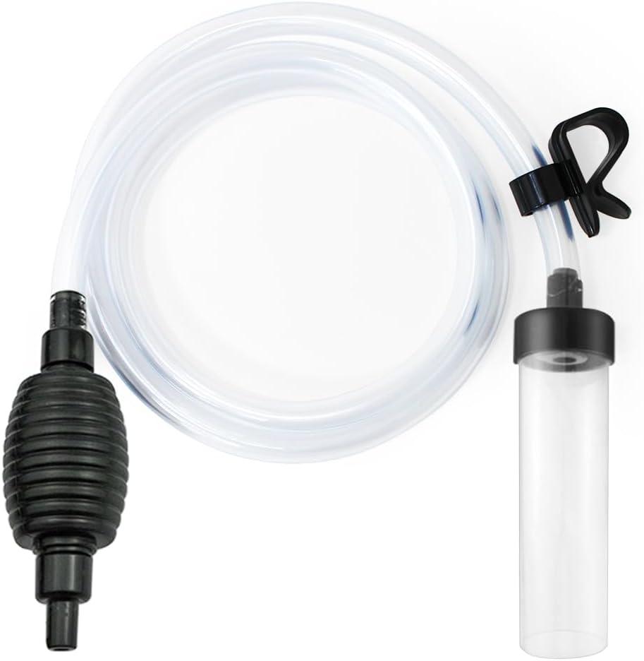 5ft-S Aquarium Siphon Vacuum Cleaner for Fish Tank Cleaning Gravel & Sand