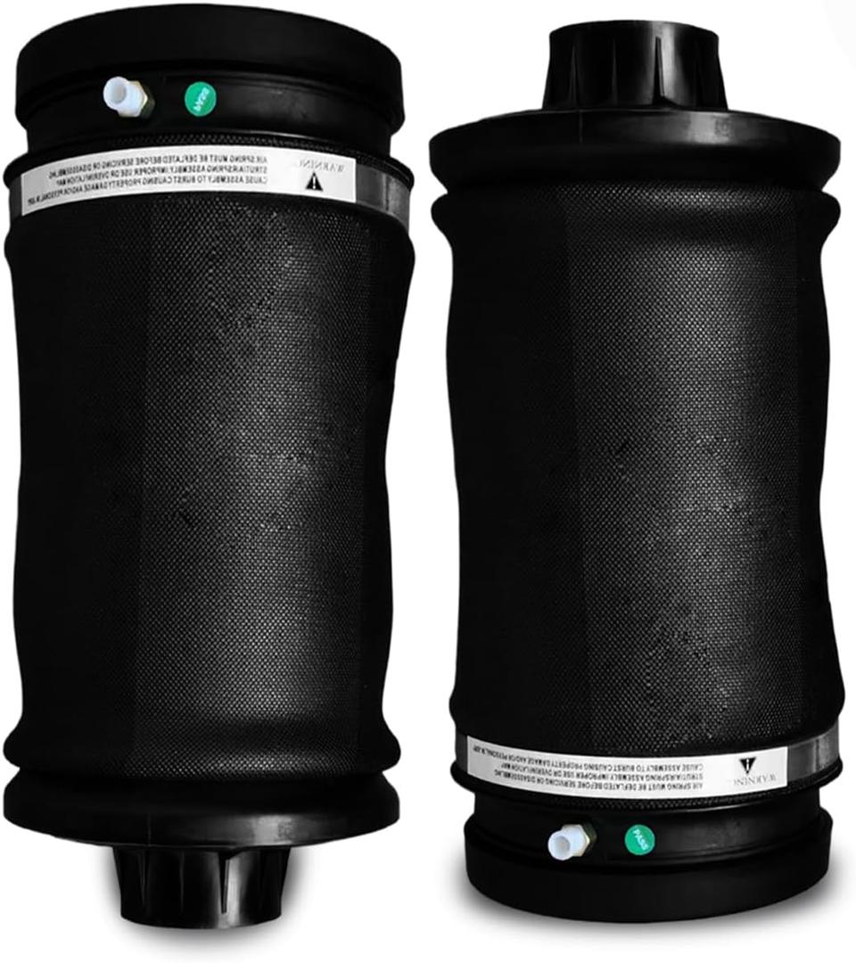 2Pcs Rear Air Suspension Spring Bag Compatible with 2007-2019 Mercedes Benz W164 X164 GL320 GL350 GL450 GLE350 GLE450 AMG GLS450 ML320 ML350 ML450 OE 1643201025 1643200725 1663200325
