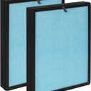2-Pack AP1002 Replacement Filter Compatible with AIR TOK AP1002 Purifier, Part # AP1002-RF, 3-in-1 Filters