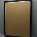 Flybold Jersey Frame Display Case - Matte Black Shadow Box for Football, Basketball, Baseball, Hockey Jerseys - 98% UV Protection - 31.25 x 23.25 in Wall Mount T Shirt Frames for Sports Memorabilia