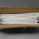 DOWAN 14" Serving Platters for Entertaining, Oval White Serving Plates, Party Serving Trays and Platters Oven Safe, Porcelain Dinner Serving Tray Serving Dishes for Meat, Set of 2 (14 in  8 in)