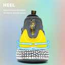 WETIKE Boy's Shoes Mesh Slip on Lightweight Running Sneakers (10.5 Toddler, Energy Dark Grey)