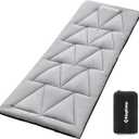KingCamp Cot Mattress, Portable Lightweight Camping Sleeping Mat Soft Comfortable Non-Slip Cot Pad for Camp Cot, RV Bunk & Twin Beds