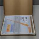 MaxGear Acrylic Sign Holder 8.5x11 Inches 2 Pack, Double Sided Clear Display Stand Table Top Paper Holder, Vertical Menu Flyer Stand, Plastic Frame for Stores, Restaurants, Hotels, Office