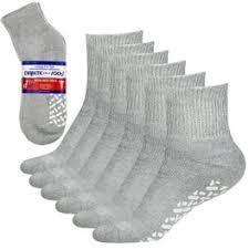 Diabetic Ankle Socks, Non-Binding Circulatory Doctor Approved Cushion Cotton Quarter Socks for Men’s Women’s 3 Pack