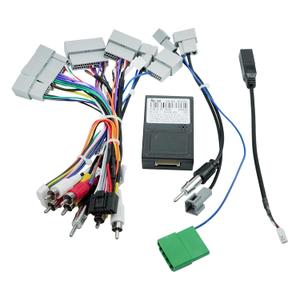 16pin Car Radio Stereo Power Retrofit Wiring Harness Cable Adapter Fit for Honda Civic 1.5T 2016-2021 CRV CR-V 2017-2022 Breeze 2020 Support Factory Camera Steering Wheel Control USB and AUX 16pin Car Radio Stereo Power Retrofit Wiring Harness Cable Adapter Fit for Honda Civic 1.5T 2016-2021 CRV CR-V 2017-2022 Breeze 2020 Support Factory Camera Steering Wheel Control USB and AUX