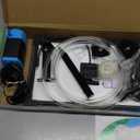 POPOSOAP Solar Water Pump, 12W Solar Fountain Pump 160GPH Flow Adjustable Solar Powered Water Pump with Dry-Run Protection for Fish Pond, Wildlife Garden, Ponds, Waterfall, Hydroponics