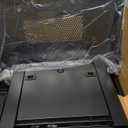 QWORK 6U Network Server Cabinet Enclosure, Wall Mount Server Cabinet Network Rack Vented Enclosure, for 19" IT Equipment, A/V, with Lockable Glass Door & Removable Side Panels, Black