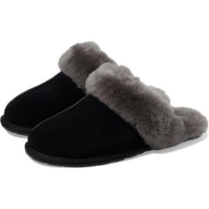 UGG Women's Scuffette II Slipper (Black, M)