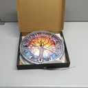 Tree of Life Wall Clock 12inch Silent Movement Clock Precise Timekeeping Wall Clock Ideal for Living Rooms Bedrooms Offices for Home Decor Enthusiasts Antique Silver