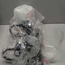 Wall Sconces Set of Two Matte Black Wall Lights for Bedroom Plug in Wall Sconces Set of 2 with Globe Smoke Grey Glass Shade Wall Lamp with Plug in Cord Sconces Wall Decor Set of 2 with Switch