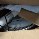OLIXIS 17" Standing Fan with Remote, Oscillating Pedestal Fans for Bedroom w/ 15H Timer, Stand Up Fan w/ 3 Speed & 3 Wind Modes, Adjustable Height & Tilt Head, 17"*17"*51.18"