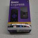 Roku Express | HD Roku Streaming Device with Standard Remote (no TV controls), Free & Live TV