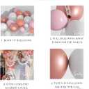 Soonlyn Pink Bow Balloon Arch Kit 13ft 12in, Pink White Balloons for Coquette Birthday Decorations Bow Party Decorations Bachelorette Baby Shower